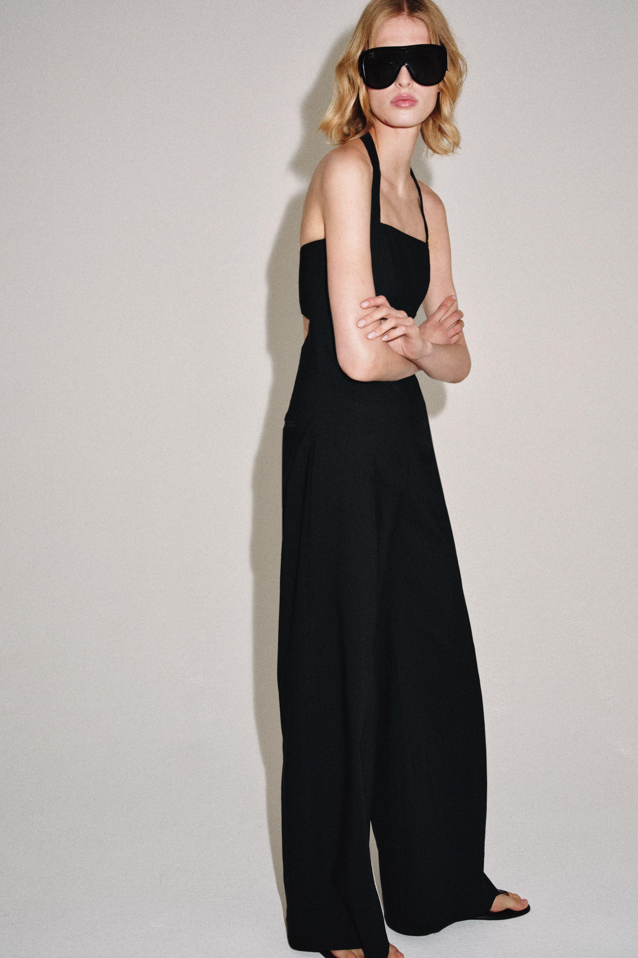 ZW COLLECTION HALTER NECK JUMPSUIT